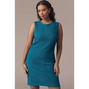 By Anthropologie Textured Mini Shift Dress 3X